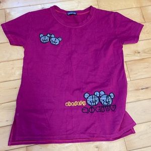 Patagonia woman’s upcycled shirt